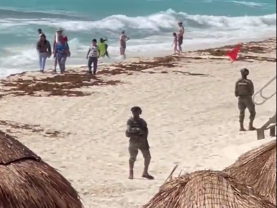 Matan a 4 personas en playa de Cancún al inicio de Semana Santa