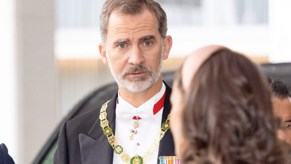 Rey Felipe de España, preocupado. Fuente: (Instagram)