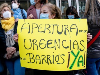 Los urgenciólogos advierten que están "al límite" por pacientes con covid-19