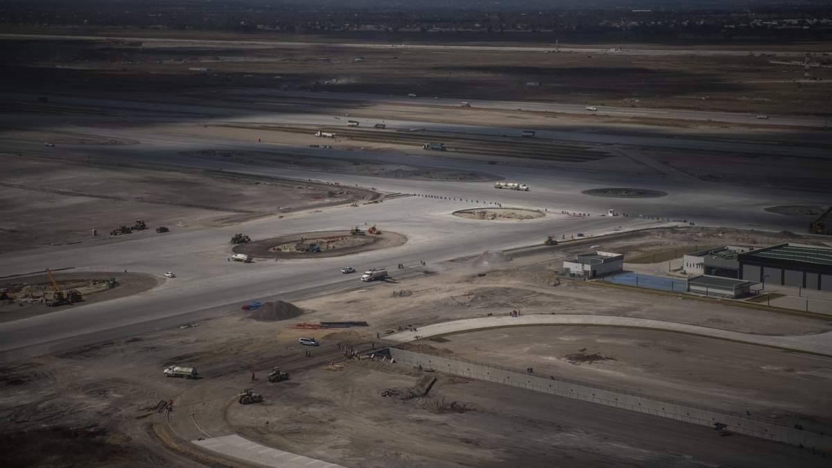 Nuevo aeropuerto. Crisis del agua