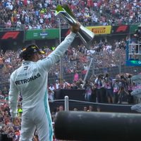 Hamilton se lleva el Gran Premio de México; 'Checo” Pérez queda en séptimo