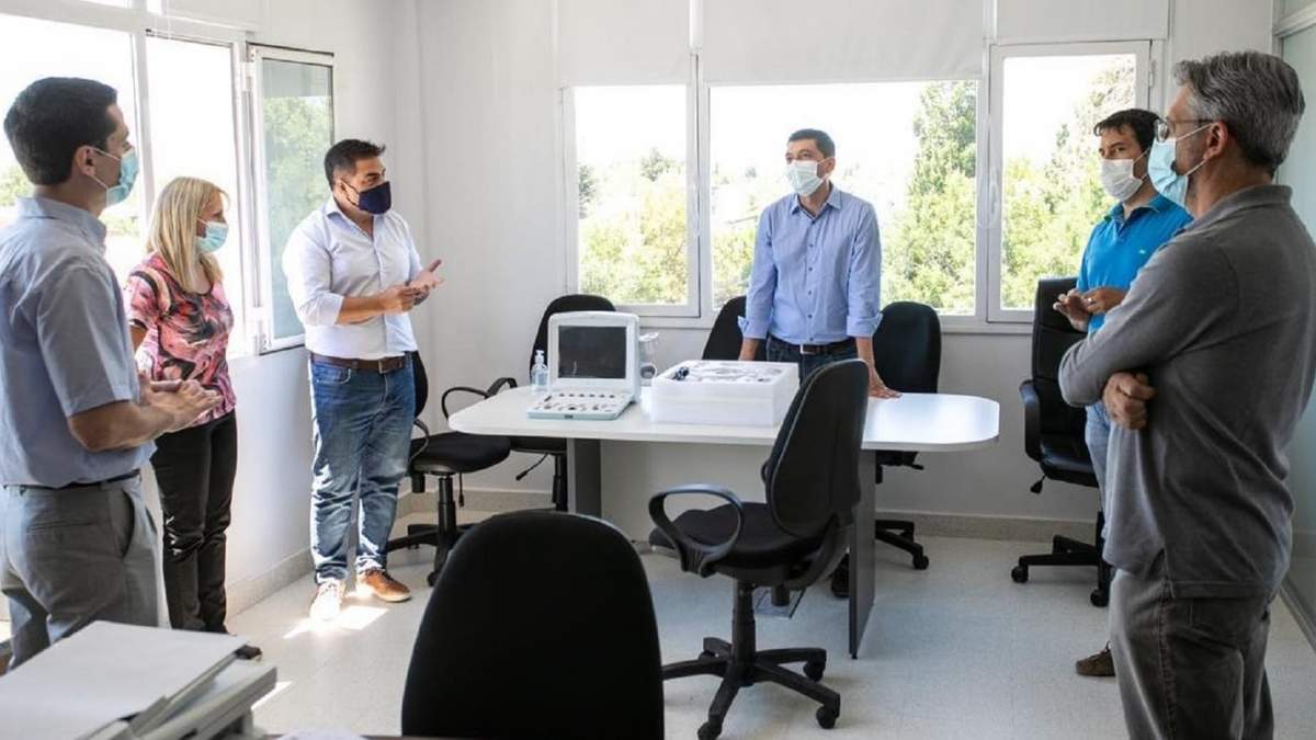 Reunión con referentes de Salud en Zapala. Fuente: (Twitter)