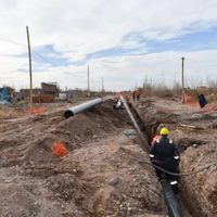 Comenzó la construcción del acueducto que llevará agua potable a barrios del norte de Neuquén y sur de Centenario