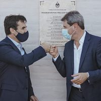 San Juan: Darío Martínez asistió a la inauguración de la planta solar de Anchipurac