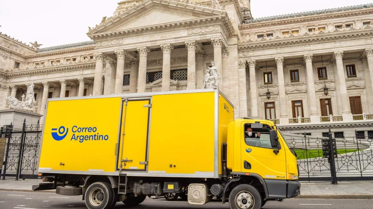 Operativo del Correo Argentino para las PASO 2021. Fuente: (Twiter)