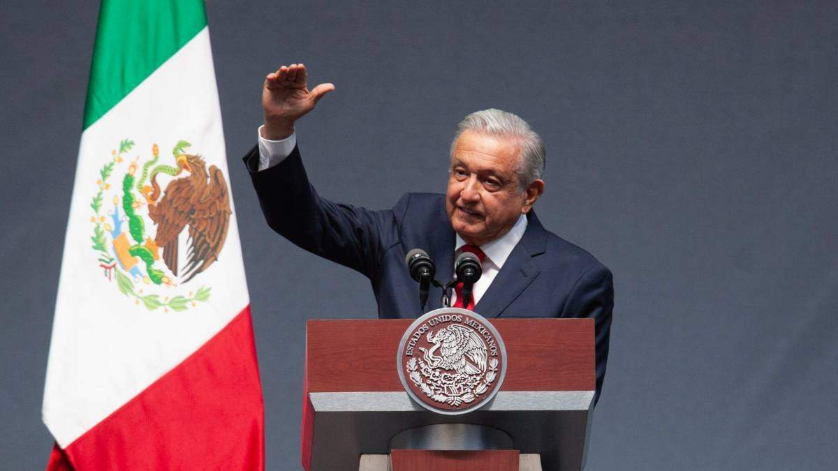 El presidente López Obrador
