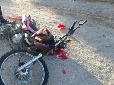 Accidente mortal: un patrullero de la Policía de Buenos Aires atropelló a un motociclista