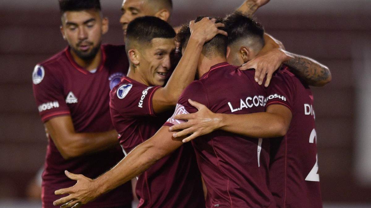 Lanús festeja. Fuente (Instagram)