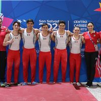 México gana el primer oro en Centroamericanos con el equipo varonil de gimnasia artística