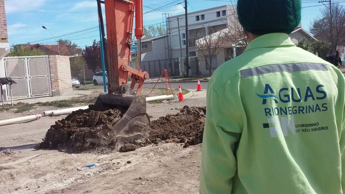 El corte será de 8 a 17 por obras de cañerías. Fuente (redes sociales).