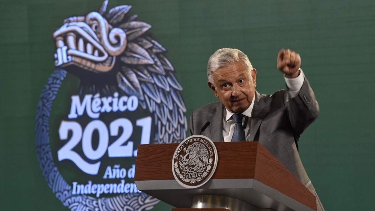 El presidente en su conferencia del miércoles
