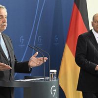 En su gira por Alemania, Alberto Fernández ofreció al país como proveedor de alimentos y energía
