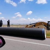 Pobladores denuncian obras para industrializar tierras cercanas al volcán Popocatépetl
