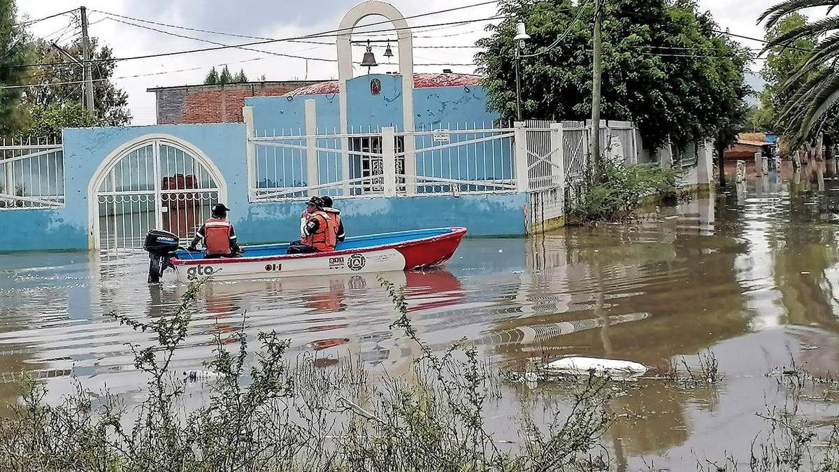 Las zonas más afectadas, además de Estación Abasolo, son Huitzatarito y Santa Cecilia.