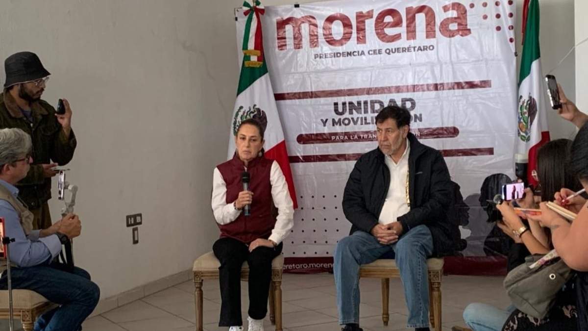 La conferencia de prensa de Claudia Sheinbaum y Gerardo Fernández Noroña