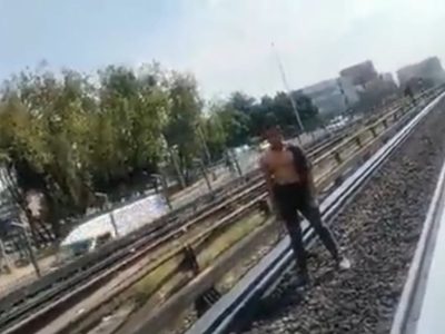 Suspenden otra vez el servicio en la Línea 2 del Metro por persona que bajó a las vías