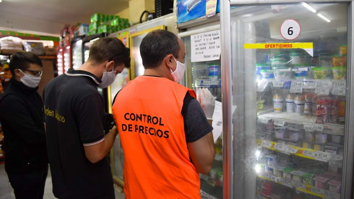 Control de precios en San Fernando. Fuente: (Twitter)