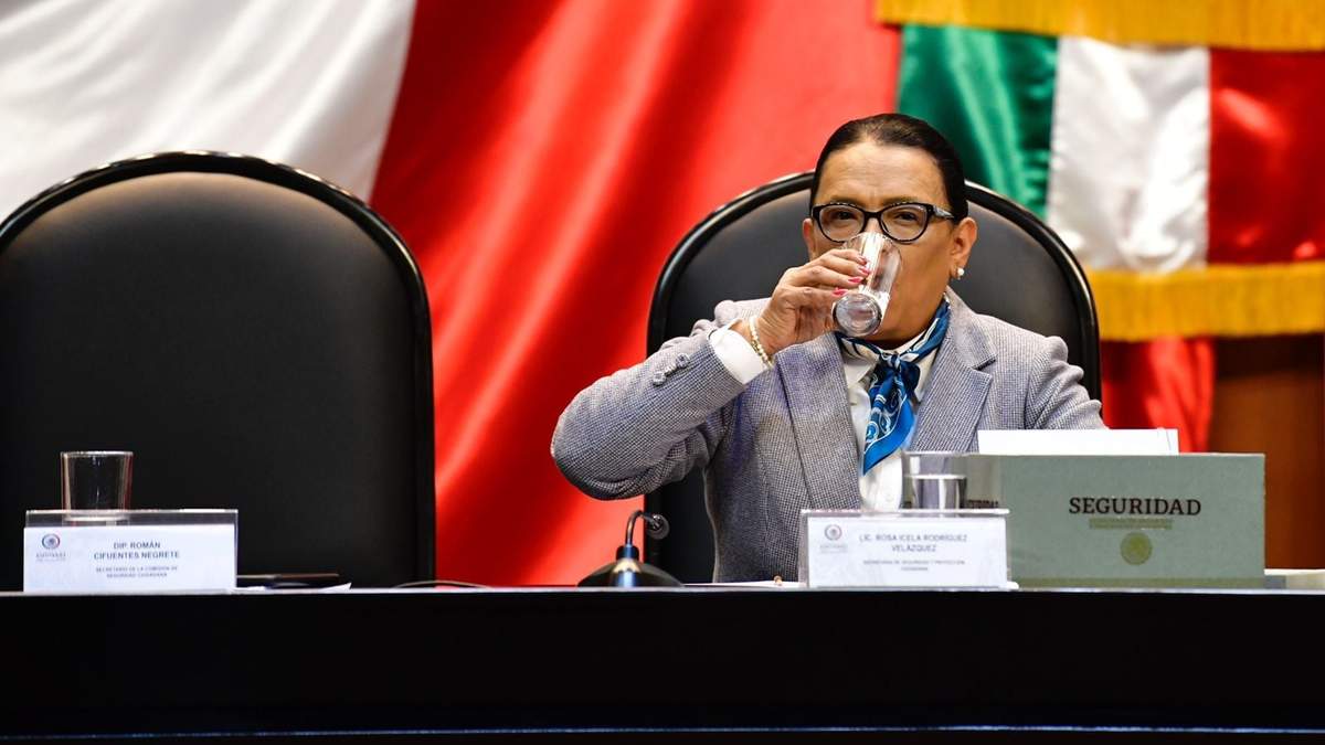 Rosa Icela Rodríguez compareció ante diputados en San Lázaro