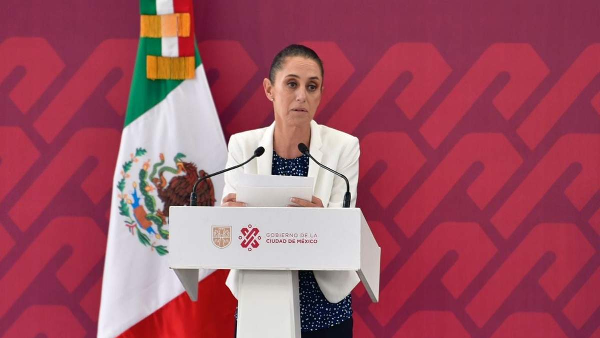 La jefa de Gobierno, Claudia Sheinbaum
