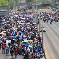 Inician marchas campesinas hacia la Ciudad de México; las protestas serán del 7 al 10 de abril