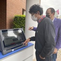 Elecciones municipales: autoridades judiciales realizaron un simulacro de votación