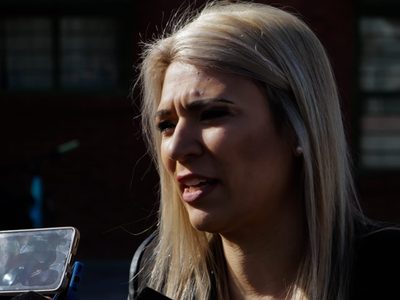 Nadia Márquez cumplió con su voto y destacó la participación de la gente