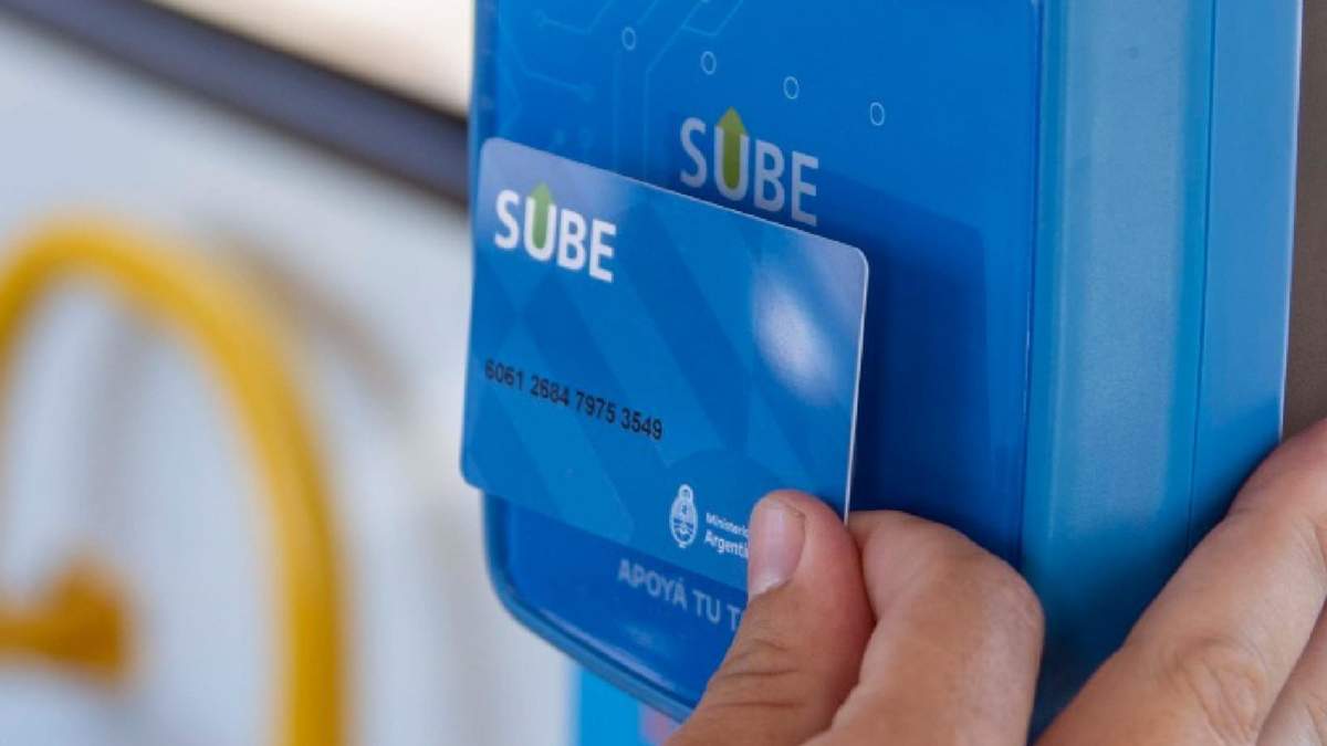 Con la SUBE registrada se ahorra más en transporte. Fuente: (X)
