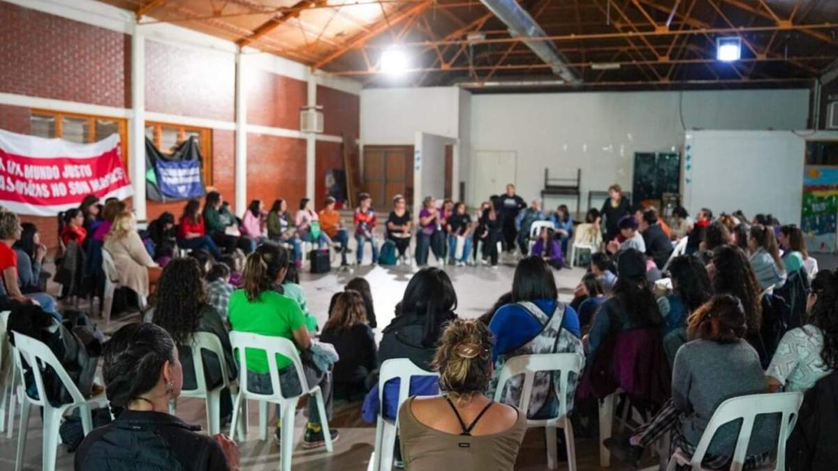 Asamblea Feminista y Transfeminista. Fuente: (Ayelén Santillán)