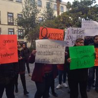 Con protesta, empleados de Presidencia acusan que los tienen 'congelados” y temen ser despedidos