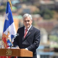 El presidente de Chile, Sebastián Piñera, visita Colombia en una gira por Sudamérica