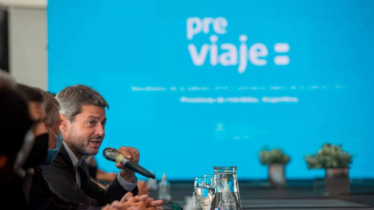 Matías Lammens, ministro de Turismo e impulsor de PreViaje. Fuente: (Instagram)