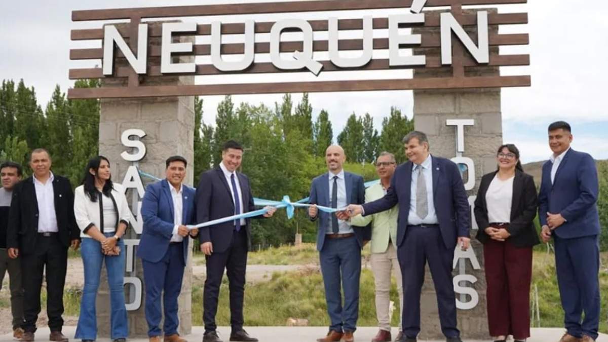 Santo Tomás celebró los 50 años con inauguraciones y anuncios. Fuente: (Gobierno de Neuquén)
