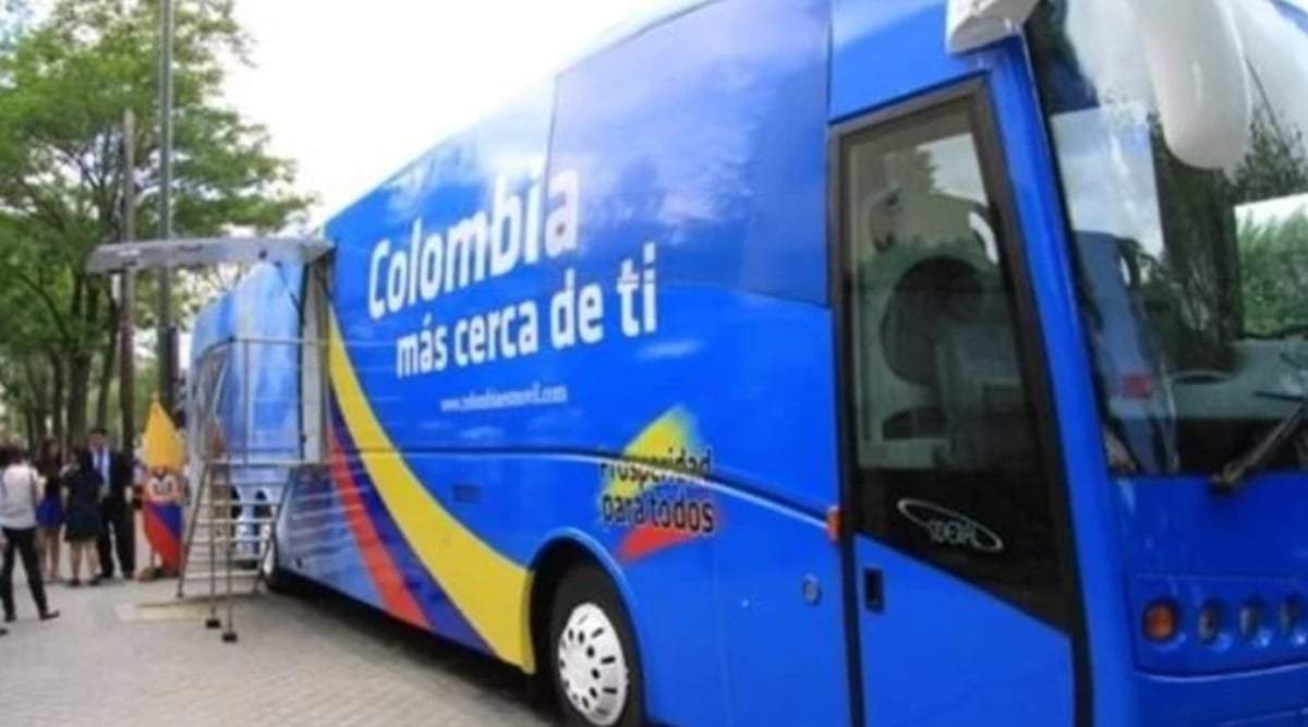 El consulado móvil de Colombia visitará la ciudad de Neuquén. Fuente: (Facebook)