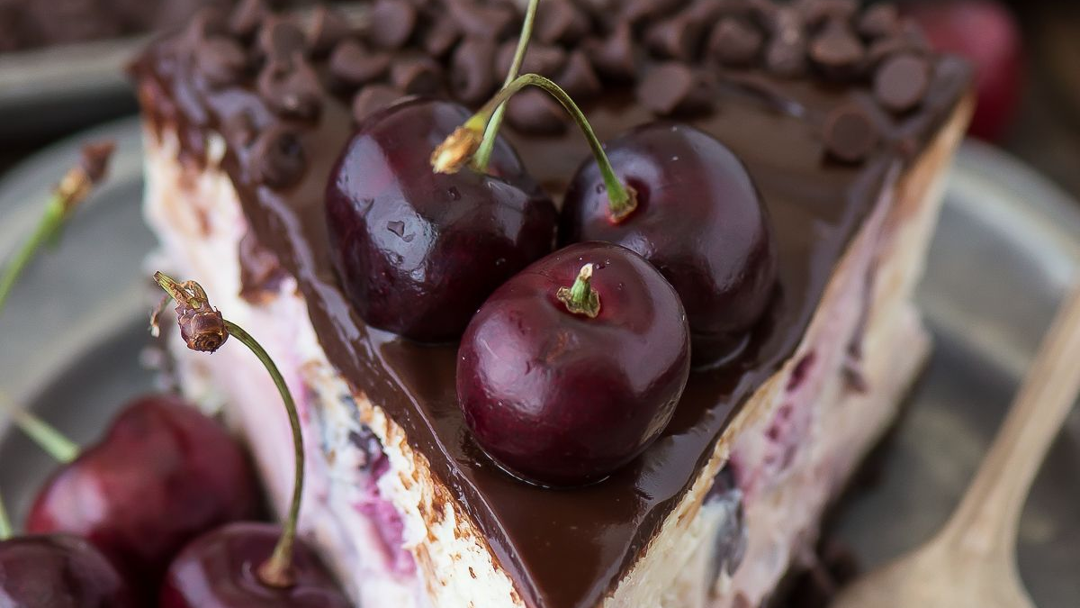 Cheesecake selva negra. Fuente: (Instagram)