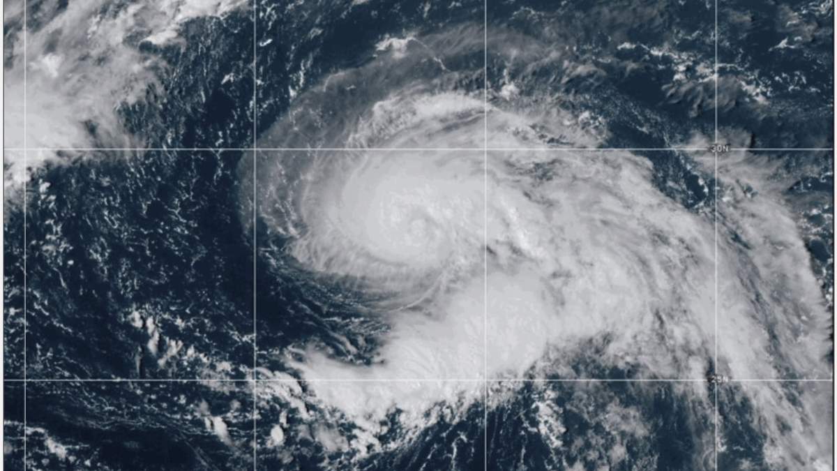 El huracán Gabrielle