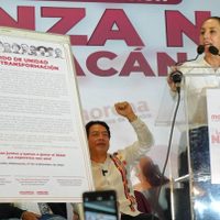 En el arranque de su gira, Sheinbaum arremete contra el PRIAN: “Ellos representan la guerra"