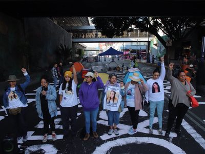 “Ya queremos acciones”: Familias buscadoras continuan bloqueo indefinido en Tlalpan