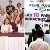Nahle y Yunes arrancan campaña en Veracruz: estas son sus principales propuestas