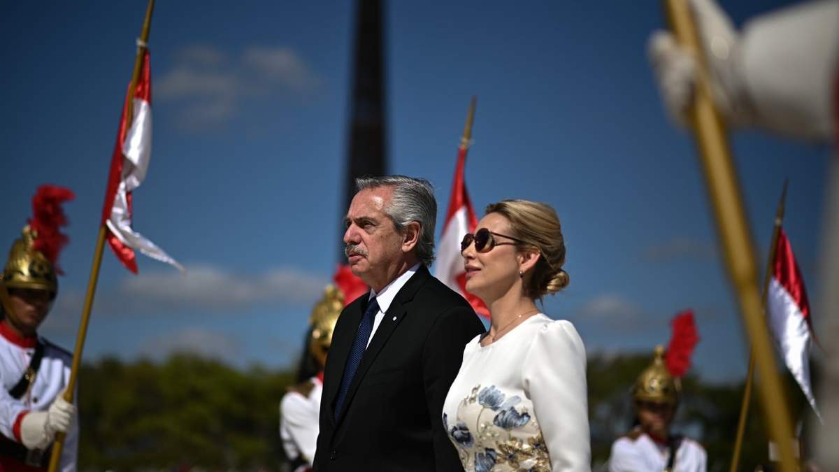 Alberto Fernández y Fabiola Yáñez. Fuente: (Instagram)