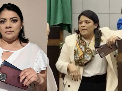 Diputada Úrsula Salazar, sobrina de AMLO, es acusada de robar el celular de un panista; así contestó