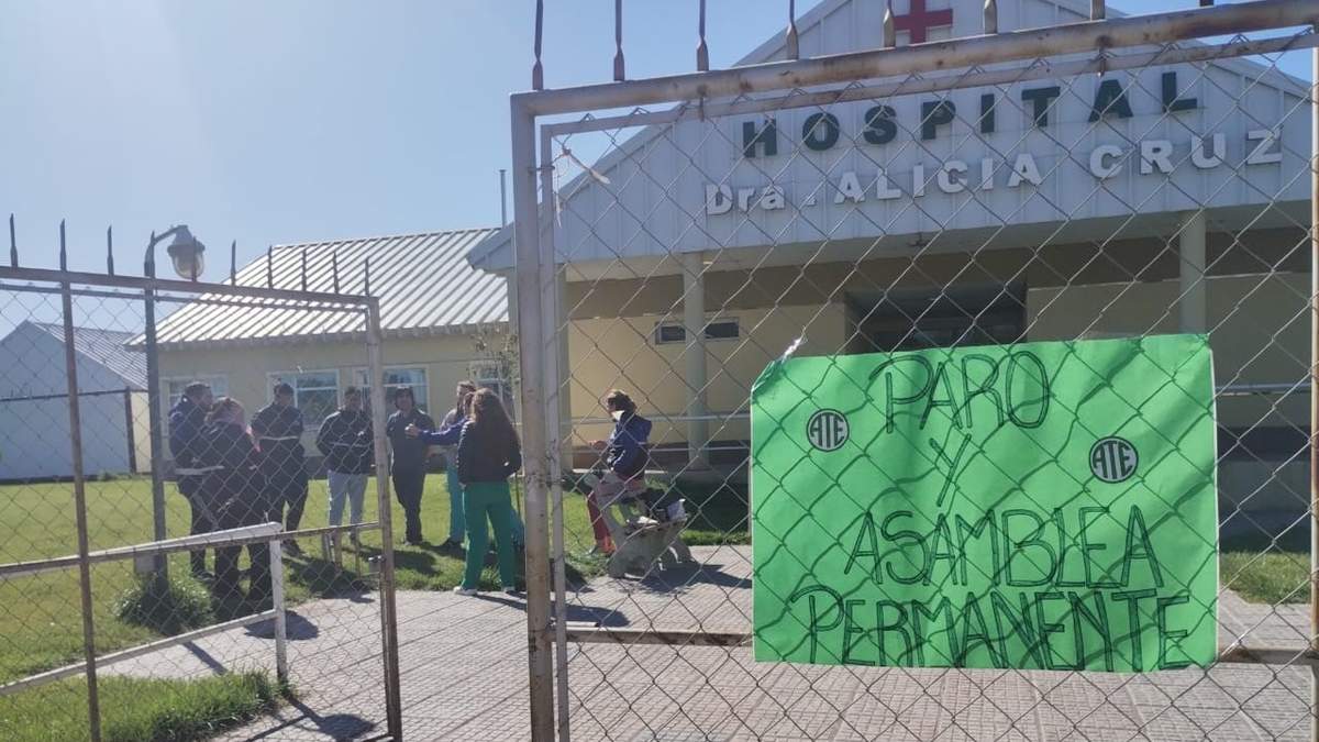 Paro provincial de salud. Fuente: (Facebook)