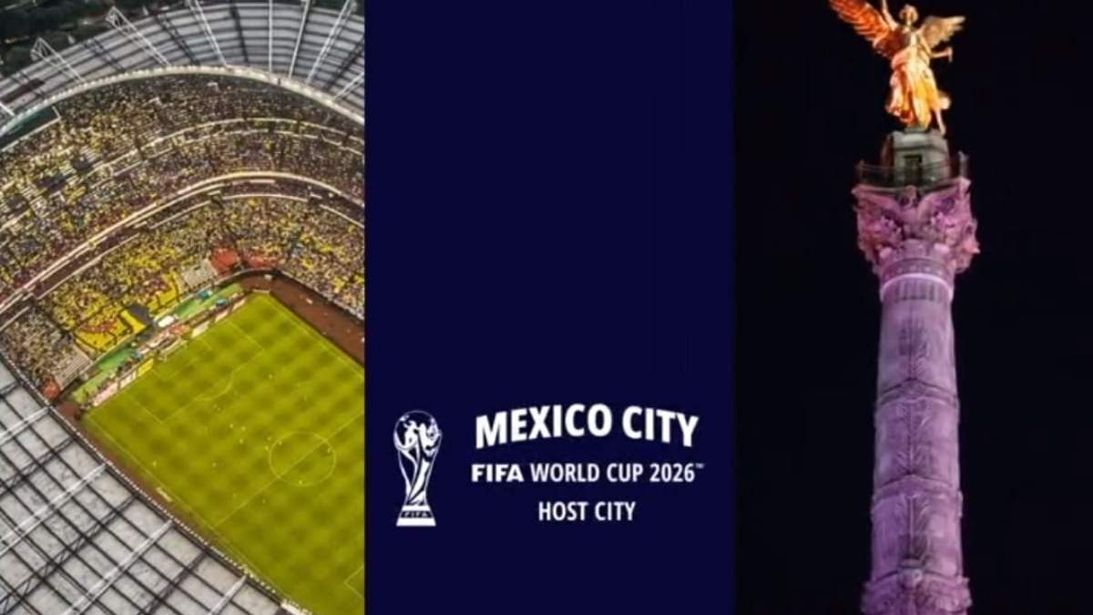 El Estadio Azteca de la Ciudad de México, una de las sedes mundialistas