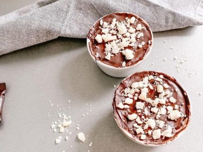 Este helado keto de chocolate te va a encantar