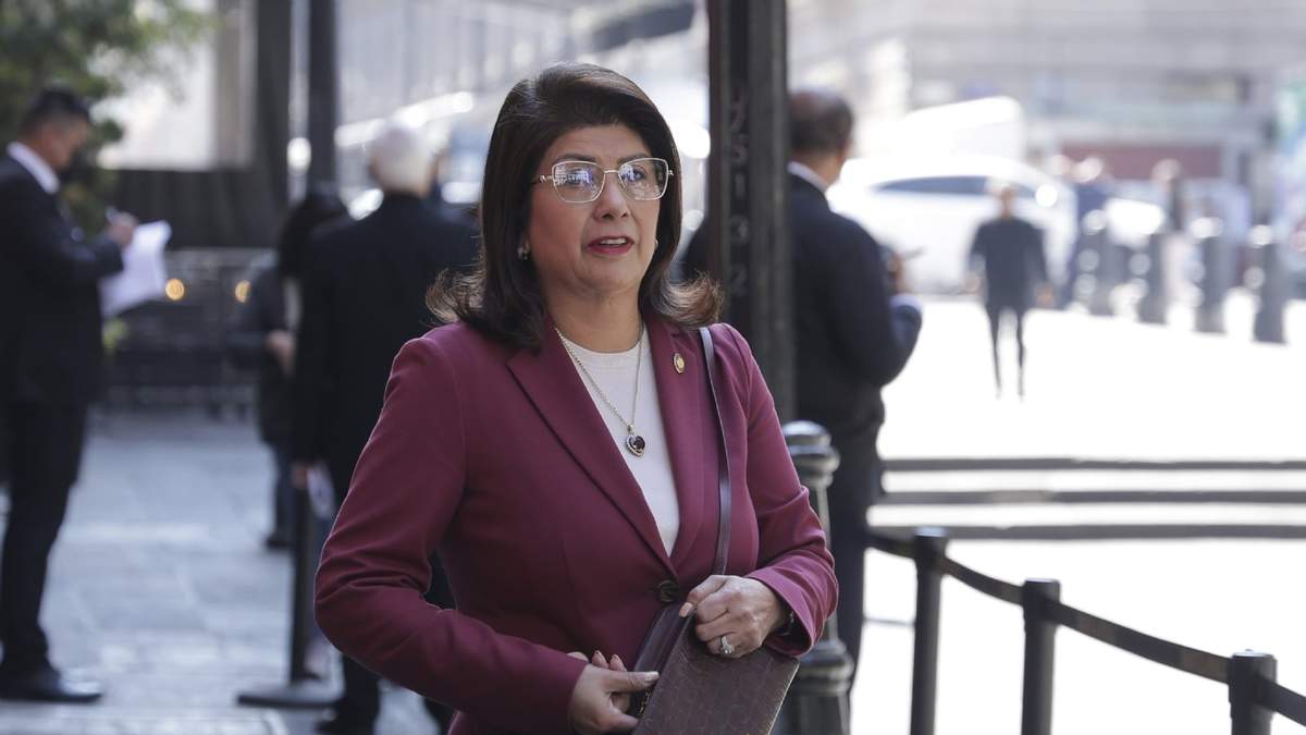 La senadora Mariela Gutiérrez