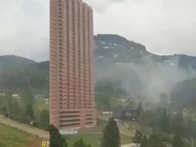 Quema controlada de mariguana droga a todo un pueblo en Colombia