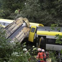 Al menos tres muertos y otros heridos en un descarrilamiento de tren en el sur de Alemania