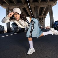 Melody Luz se animó a coreografía subida de tono de Shakira y Karol G, pese a su avanzado embarazo