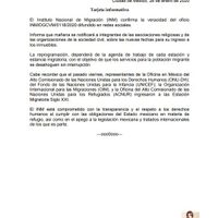 Pifia en el gobierno de AMLO: Segob 'desconoce” oficio difundido por INM