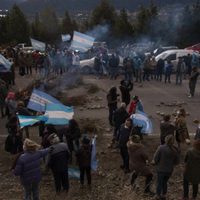 Se movilizan contra las usurpaciones en la Patagonia