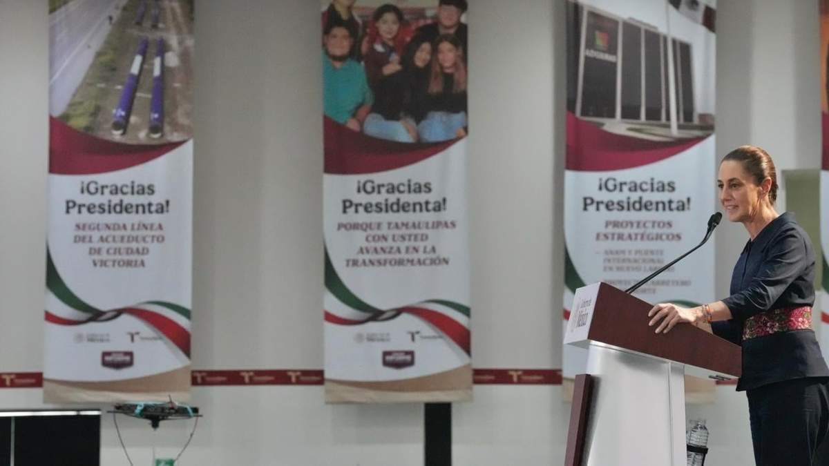 Claudia Sheinbaum este domingo en Tamaulipas
